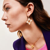 Venetian Princess Earrings with Diamonds - Dracakis Jewellers